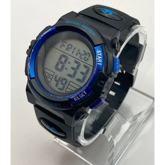 Sport Multifunction SKMEI Mens Womens Watch 43mm Day Date Timer Alarm Backlight - Picture 3 of 11